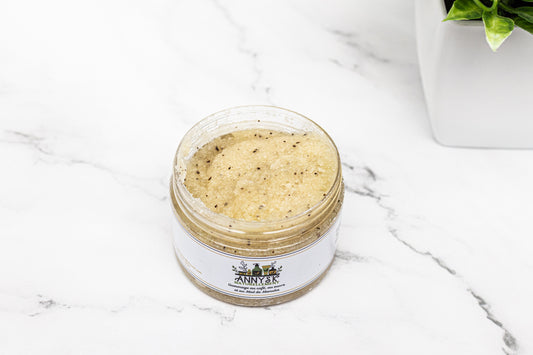 Coffee, sugar and Manuka Honey scrub 